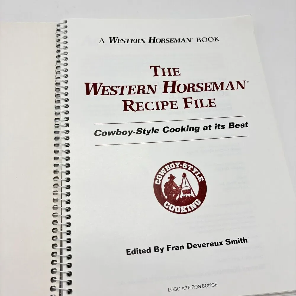 Western Horseman Magazine Recipe File Cookbook Cowboy Style Cooking at Its Best